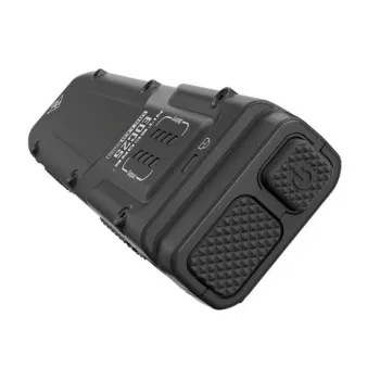 Taktiskā lukturītis Nitecore EDC25 — divu LED, 15 lm, alumīnija korpuss, uzlādējams caur USB, IP54, triecienizturīgs, melns
