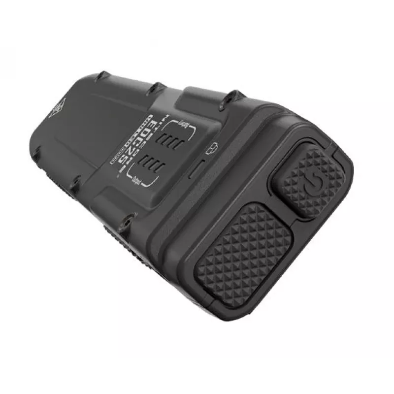 Taktiskā lukturītis Nitecore EDC25 — divu LED, 15 lm, alumīnija korpuss, uzlādējams caur USB, IP54, triecienizturīgs, melns