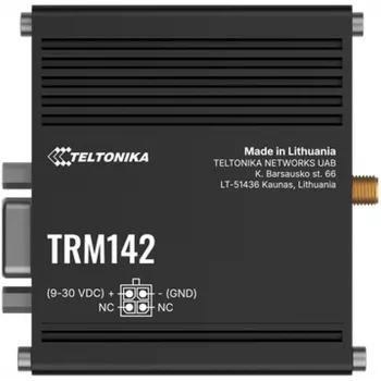 Industriālais 4G modems TELTONIKA TRM142 — LTE savienojamība, kompakts industriāls dizains