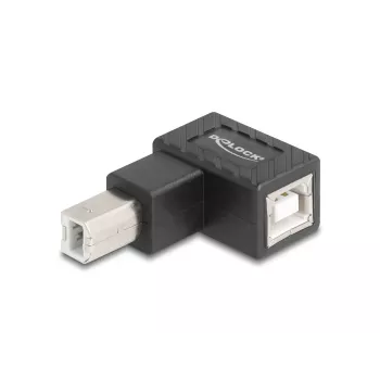 USB Type-B dzimuma mainītājs DeLOCK 67205 Melns