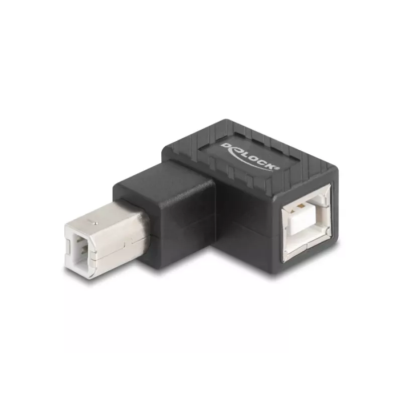 USB Type-B dzimuma mainītājs DeLOCK 67205 Melns