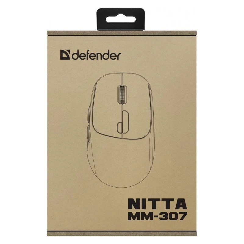 Pele Defender NITTA MM-307 RF+BT OPTIC 1600dpi 6P BALTA