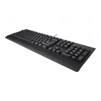 Vadu Lenovo Preferred Pro II pilna izmēra USB tastatūra, QWERTY, rumāņu izkārtojums, melna, Plaukstas balsts