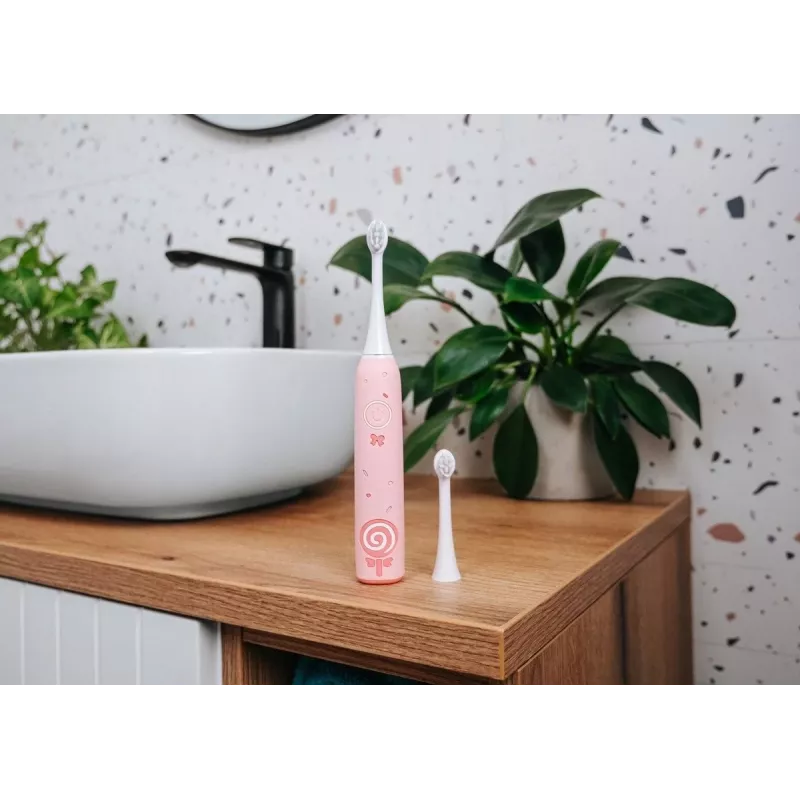 Concept ZK6010 Sonic zobu birste bērniem 5-9 gadiem, rozā