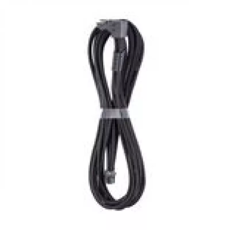 CableMod C-Series Pro ModMesh 12V-2x6 kabelis, 90° savienotājs, Corsair Type 5 RMx Shift PSU - carbon, 65 cm
