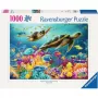 Puzle Ravensburger Blue Underwater World 1000 gab., pusaudžiem/pieaugušajiem, standarta formāts
