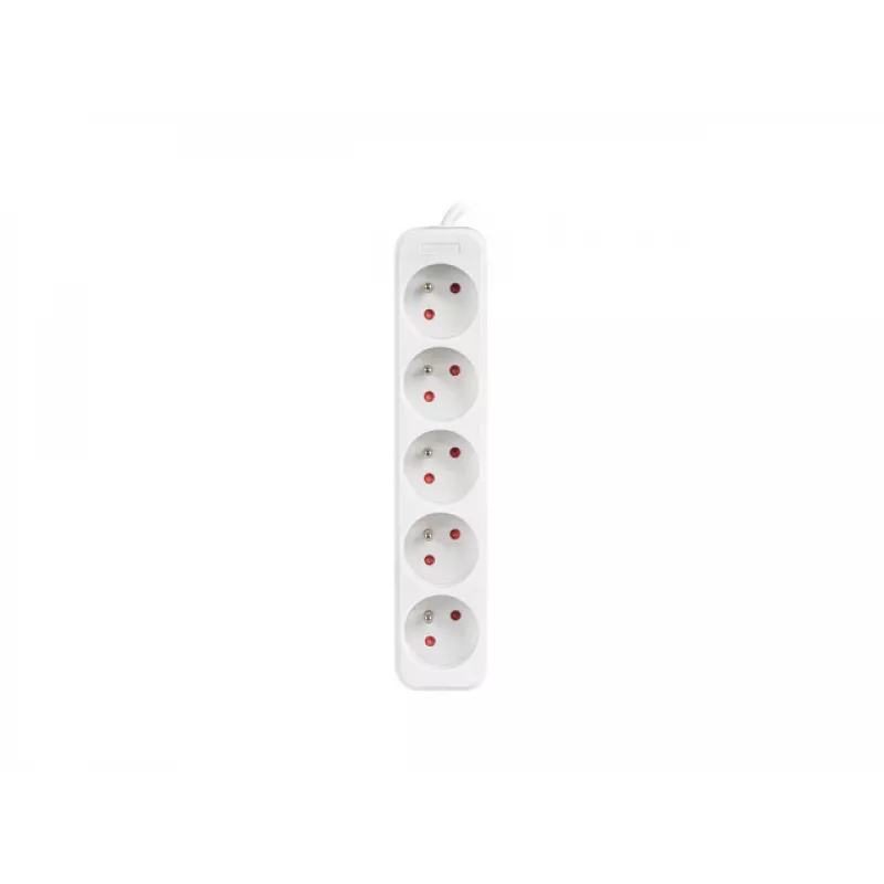LANBERG PS0-05E-0150-W 1,5M Balts 5X 230V Lanter PAGARINĀJUMS PL. KABELIS NO PILNA VARA