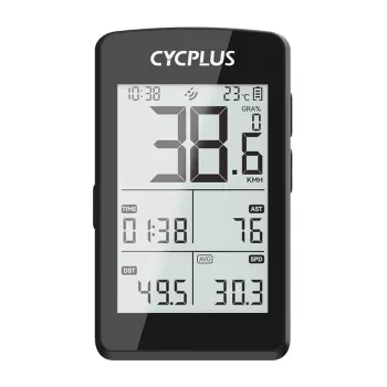 Velodators Cycplus M3 — saderīgs ar Strava un TrainingPeaks, bezvadu brauciena datu sinhronizācija