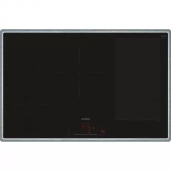 Siemens iQ700 EX845HVC1E plīts virsma Melna Iebūvējama 80 cm 5 zonas