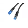 Tīkla kabelis Lanberg PCF6A-10CC-0025-BK RJ45 Cat6a 0,25m Melns