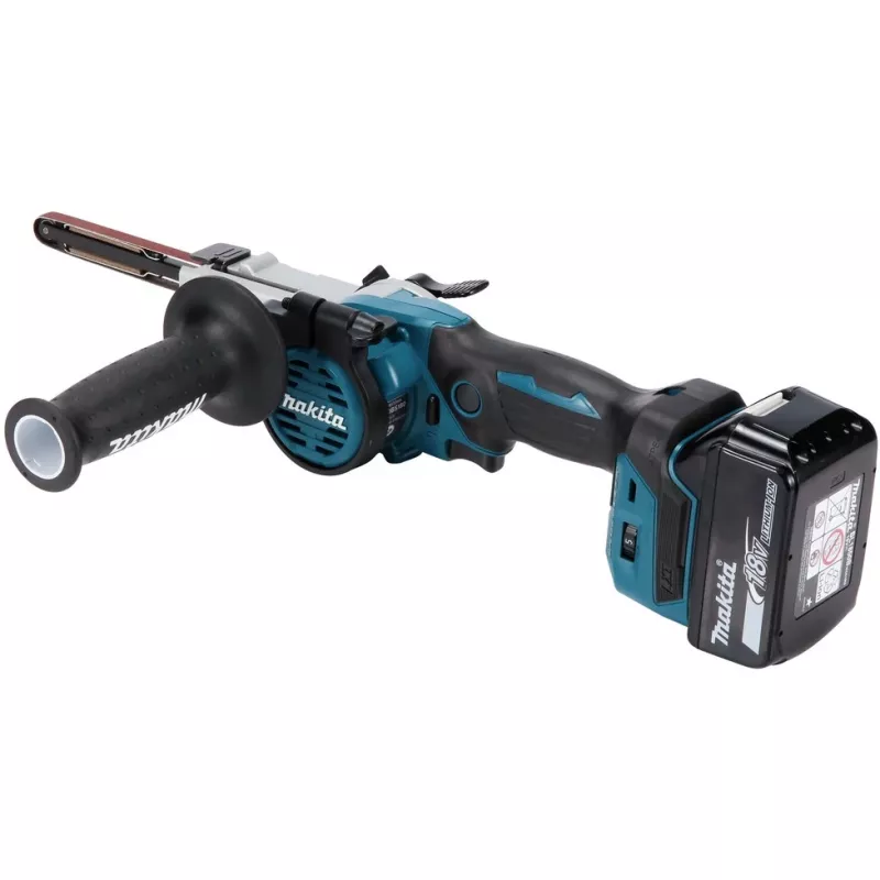 Makita DBS180Z portatīvā slīpmašīna Detalizētā slīpmašīna Melna, Zila