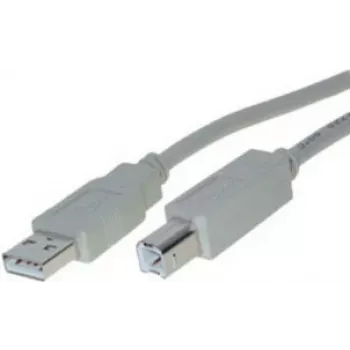 USB kabelis ShiverPeaks BS77025 5m USB 2.0 A uz B pelēks