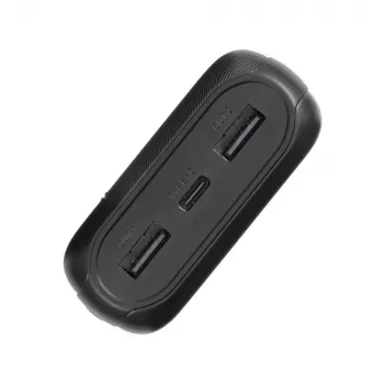 Ārējais akumulators USB 20000MAH/VA2071 melns Rivacase