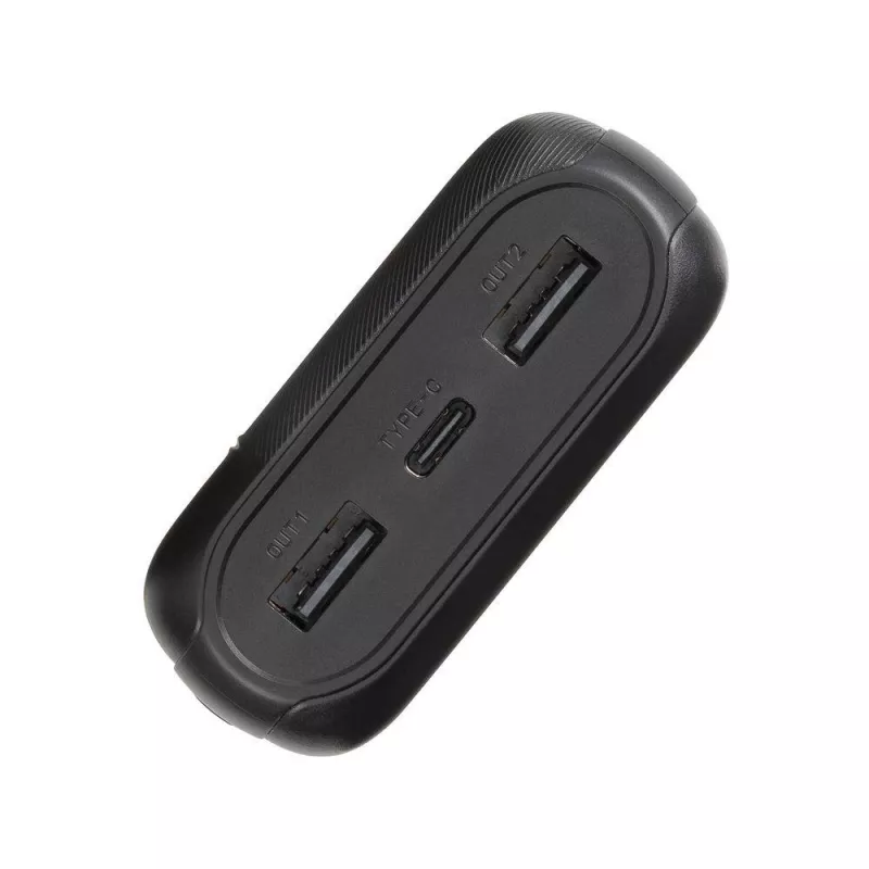 Ārējais akumulators USB 20000MAH/VA2071 melns Rivacase
