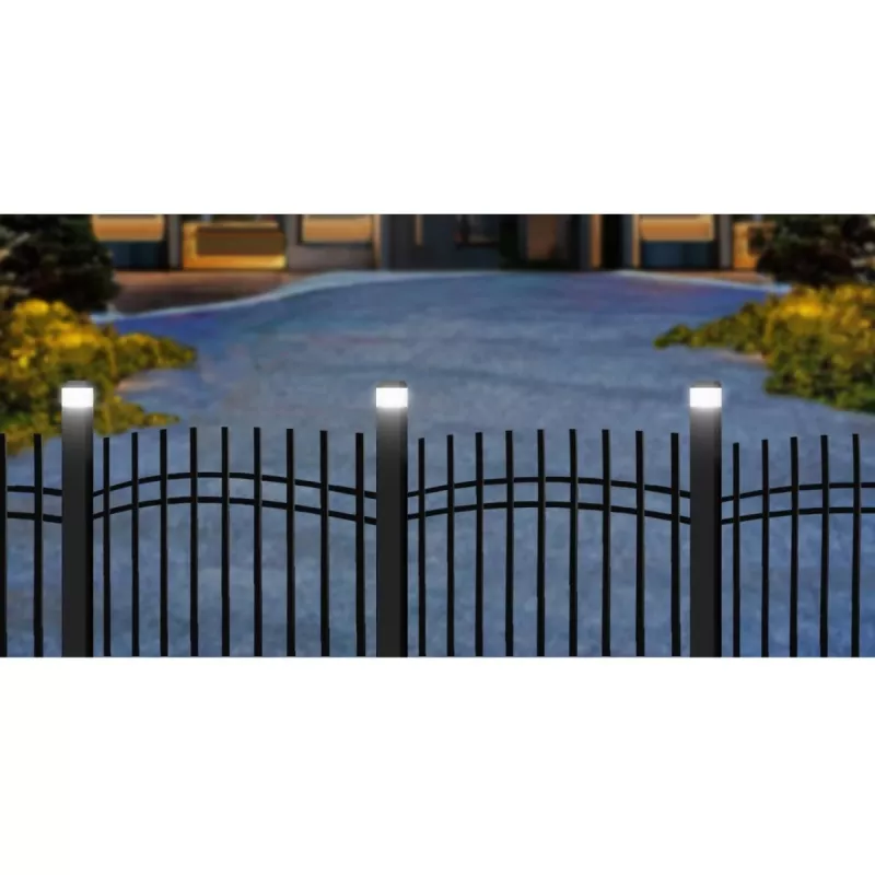 GB128 LED saules lampa žoga stabiem, dārza gaisma, Melna - zaļa Blue
