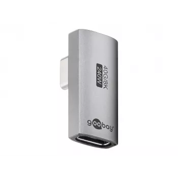 Goobay 74443 USB-C™ Adapteris vertikāls 90° pagriezts, USB4™ | Goobay