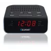 Blaupunkt CR5WH radio pulkstenis melnā, baltā krāsā