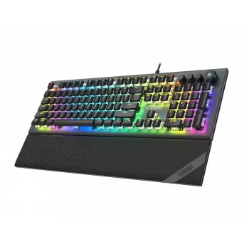 iBox Aurora K-5 tastatūra USB QWERTY Sudraba