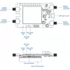 Tīkla modulis TELTONIKA Calyx 5G EBD050 Raspberry Pi 5, 5 V ieeja, 56 × 100,8 × 23,1 mm