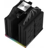 Gaisa dzesētājs DeepCool AK620 Digital PRO — 120 mm ventilators, 1750 RPM, 25 dB, 12 V, piemērots LGA1700/AM5, melns