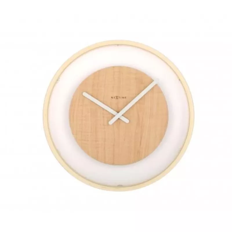 NeXtime klok 3046 Wood Loop, Ø30 cm, sienas, koks
