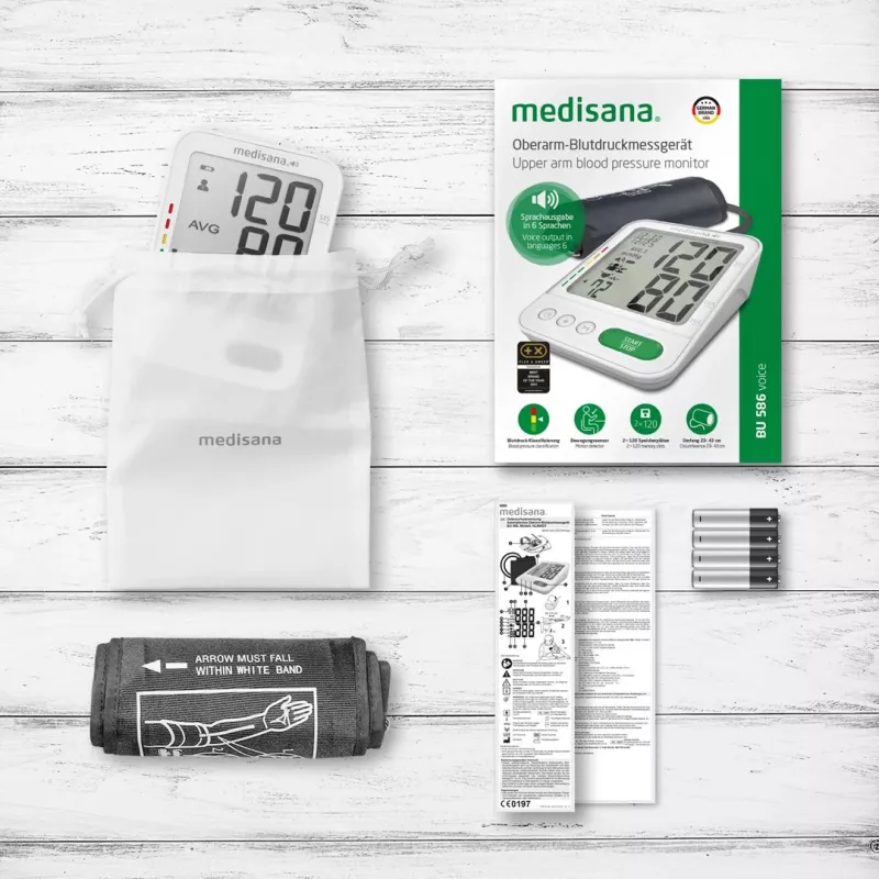 Medisana BU 586 augšdelma automātiskais 2 lietotājiem