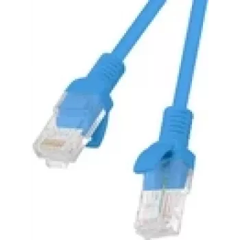 Tīkla kabelis Lanberg PCU6-10CC-0050-B RJ-45 Cat6 0,5 m zils
