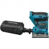 Makita DBO484Z portatīvā slīpmašīna Ekscentriskā slīpmašīna 14000 OPM Melna, Zila