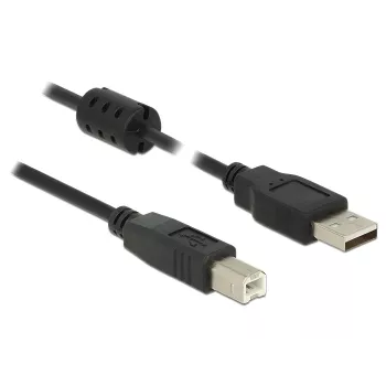 USB kabelis DeLOCK 2m USB 2.0-A USB 2.0-B Melns