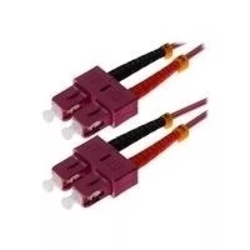 Optiskās šķiedras kabelis Helos 10m OM4 SC/SC