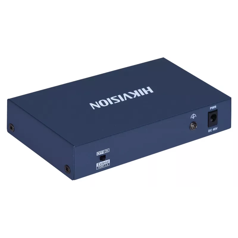 Hikvision DS-3E0106HP-E tīkls Links nevadāms Fast Ethernet (10/100) PoE atbalsts zils