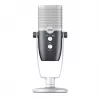AKG Ara — profesionāls USB kondensatora mikrofons, zils-sudraba