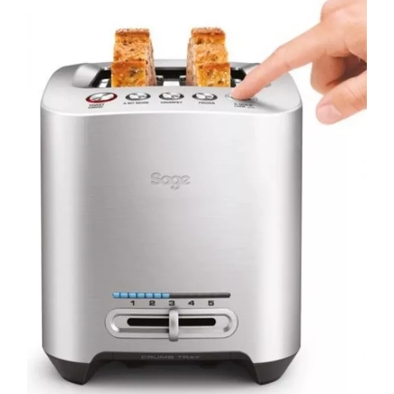 Sage the Smart Toast 5 2 slice(s) Sudraba