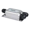 Intellinet Outdoor Vandalproof Gigabit PoE++ Injectors, viens 60 W ports, atbilst IEEE 802.3bt (4PPoE), IP67 ūdensnecaurlaidīgs, IK10 vandālizturīgs, metāla korpuss