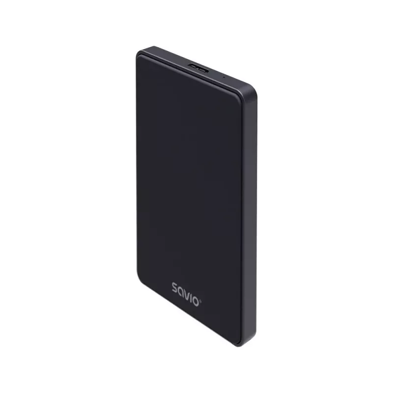 HDD/SSD korpuss SAVIO AK-65 Melns 2,5 collu SATA USB 3.0 5 Gbit/s Micro-USB