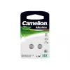 Pogas elementa baterija CAMELION AG3 / LR41 / LR736 / 392 sārma 1.5V — 2 gab. iepakojumā