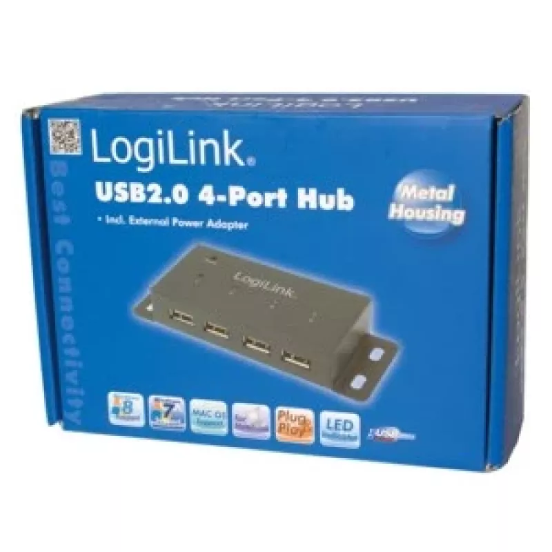USB centrmezgls LogiLink UA0141A