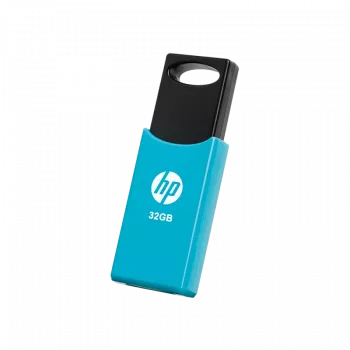 HP v212w USB zibatmiņa 32 GB USB Type-A 2.0 Melna, Zila