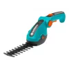 Bezvada zāles šķēres Gardena 9888-20 8 cm 3,6 V litija jonu tirkīza krāsā