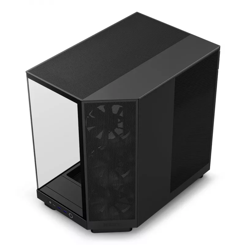 NZXT H6 Flow Midi-Tower - Melns