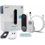 Video durvju zvans Arlo Essential 2K Chime 180° skata lauks vadu un bezvadu