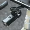 Rockbros RHL1500 priekšējais velosipēda lukturis spidometram/GPS