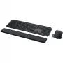 Logitech MX Keys S Combo tastatūra Pele iekļauta Biroja RF Bezvadu + Bluetooth QWERTZ Šveices Grafīts