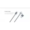 USB Type-C 2-in-1 kabelis Orsen S8, 5A, 1,5 m (ātrā uzlāde/dati)