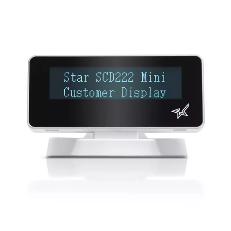 Displejs Star Micronics SCD222U 20 cipari USB 2.0 Balts