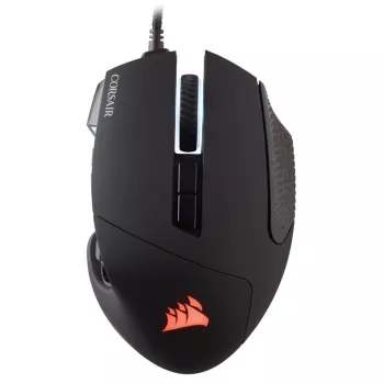 Corsair Gaming pele Scimitar RGB Elite Optical Wired 17 taustiņi 18000 dpi melns
