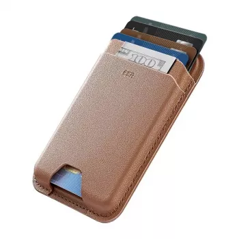 ESR HaloLock magnētiskais maciņš (brūns)