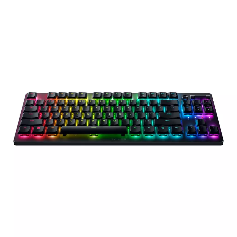 Razer DeathStalker V2 Pro Tenkeyless tastatūra Spēļu USB Bluetooth QWERTY Melna