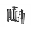 Brīvstāvošs statīva skapis LANBERG FF01-6824-23BL 24U 600×800 mm IP20 Melns