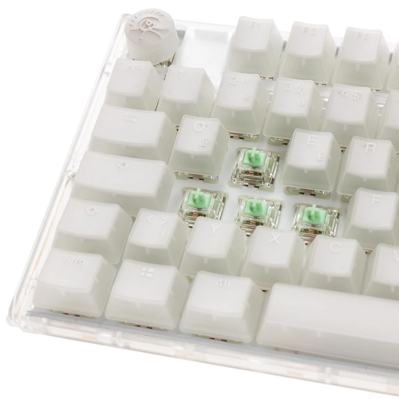 Ducky One 3 RGB spēļu tastatūra USB QWERTY US English balta